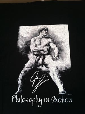 Joe Lewis Philosophy in Motion T-shirt