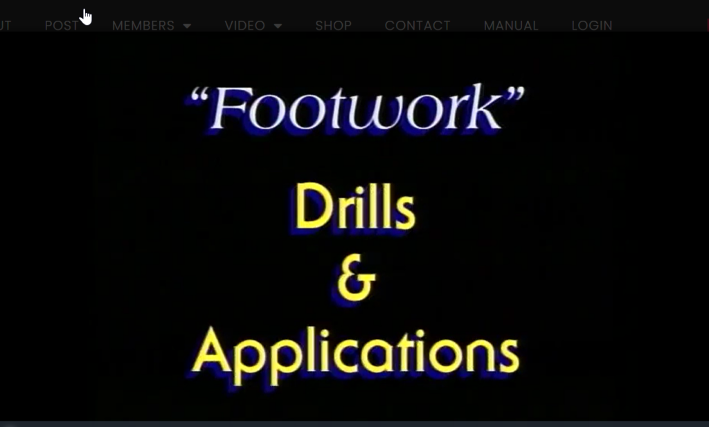 Footwork Drills & Applications